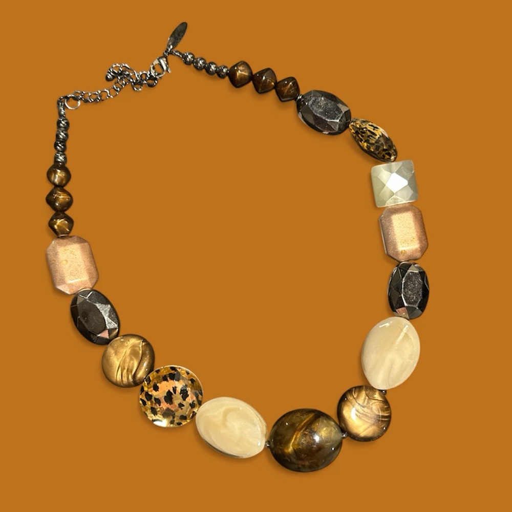 New York &‎ Company Multicolor Beaded Necklace